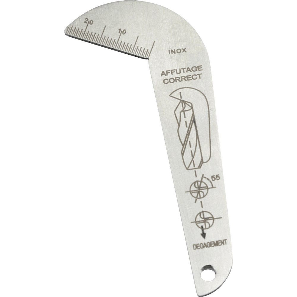 Fühlerlehre Dasqua 8511-0010 Bohrpunktlehre 118 ° (min)