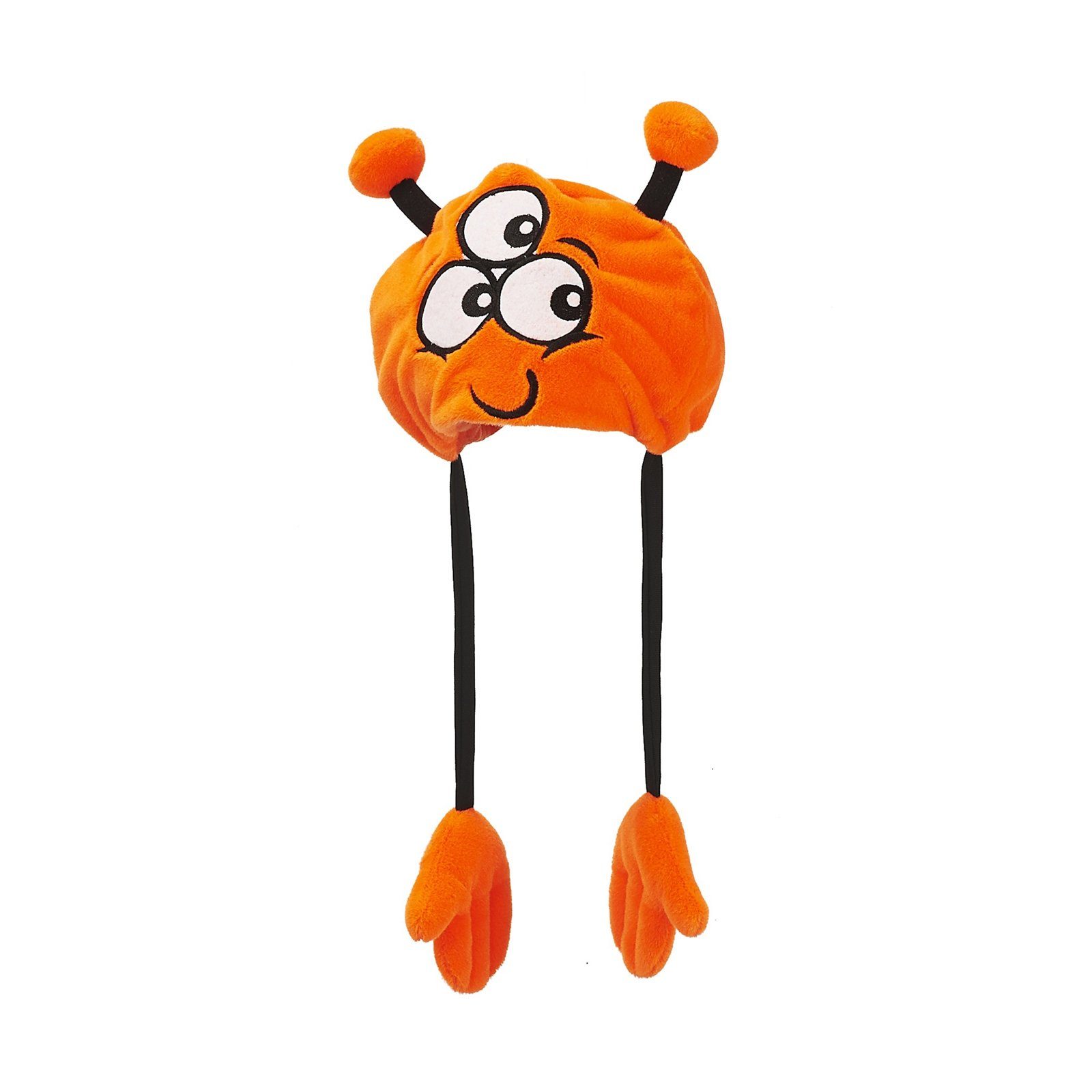 Orange Ohrenmütze HTI-Living Mütze Marsmännchen