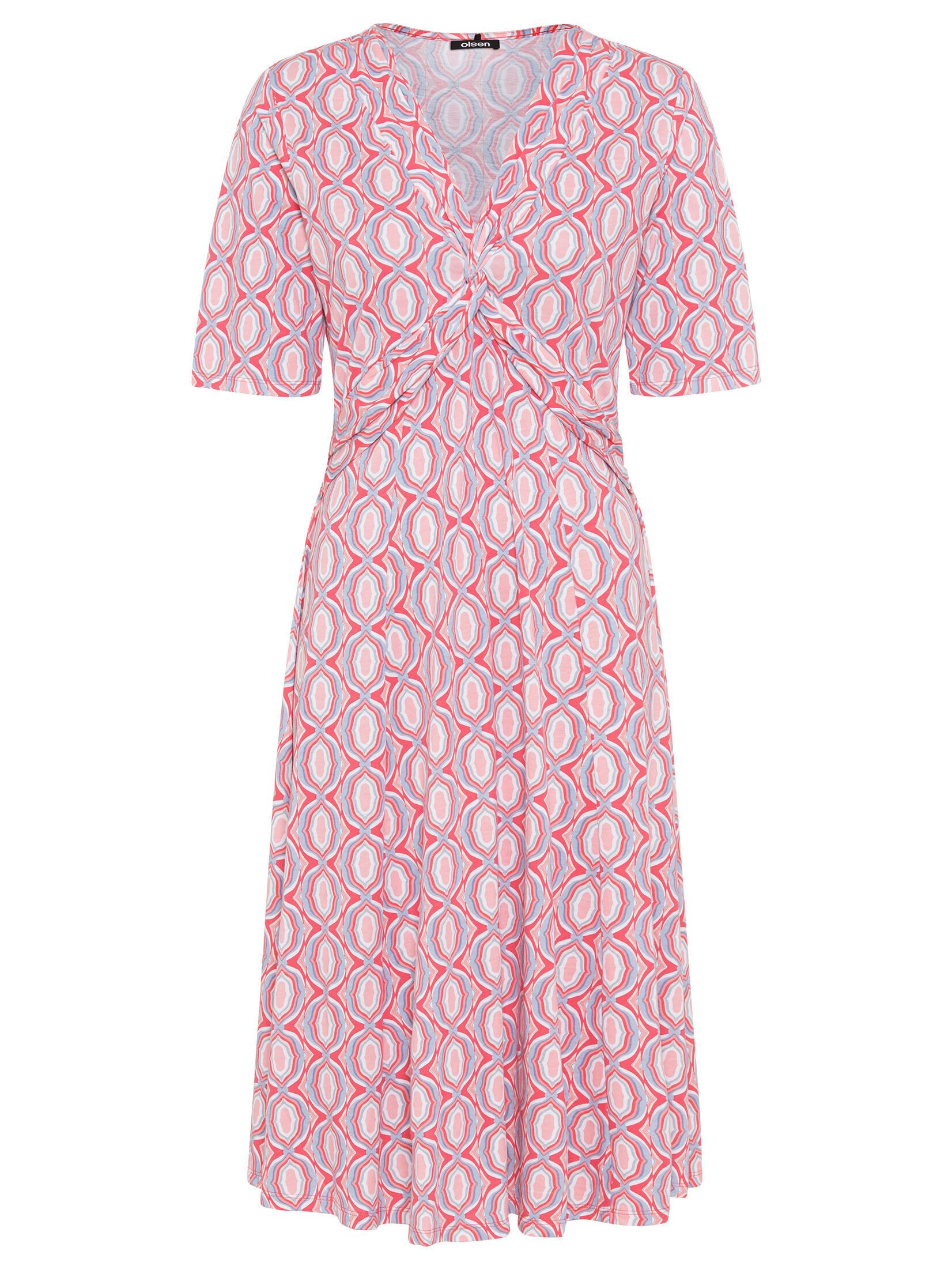 Olsen A-Linien-Kleid (1-tlg) mit V-Ausschnitt günstig online kaufen