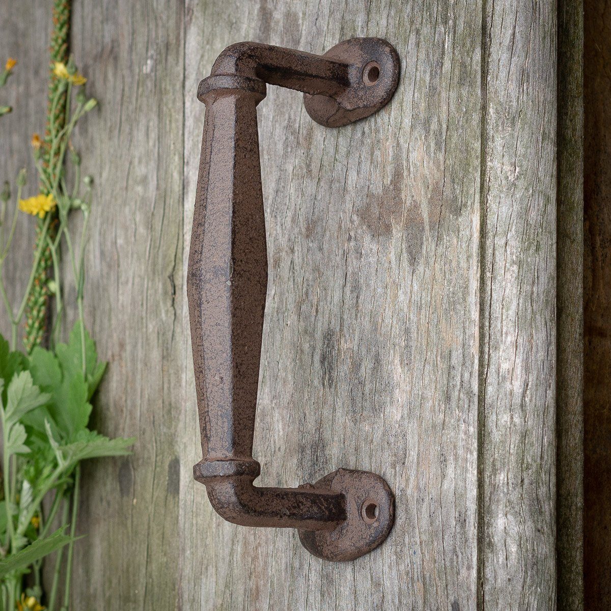 Antikas Türbeschlag Rustikaler Türgriff Gusseisen, Türbeschlag, Schiebetorg günstig online kaufen