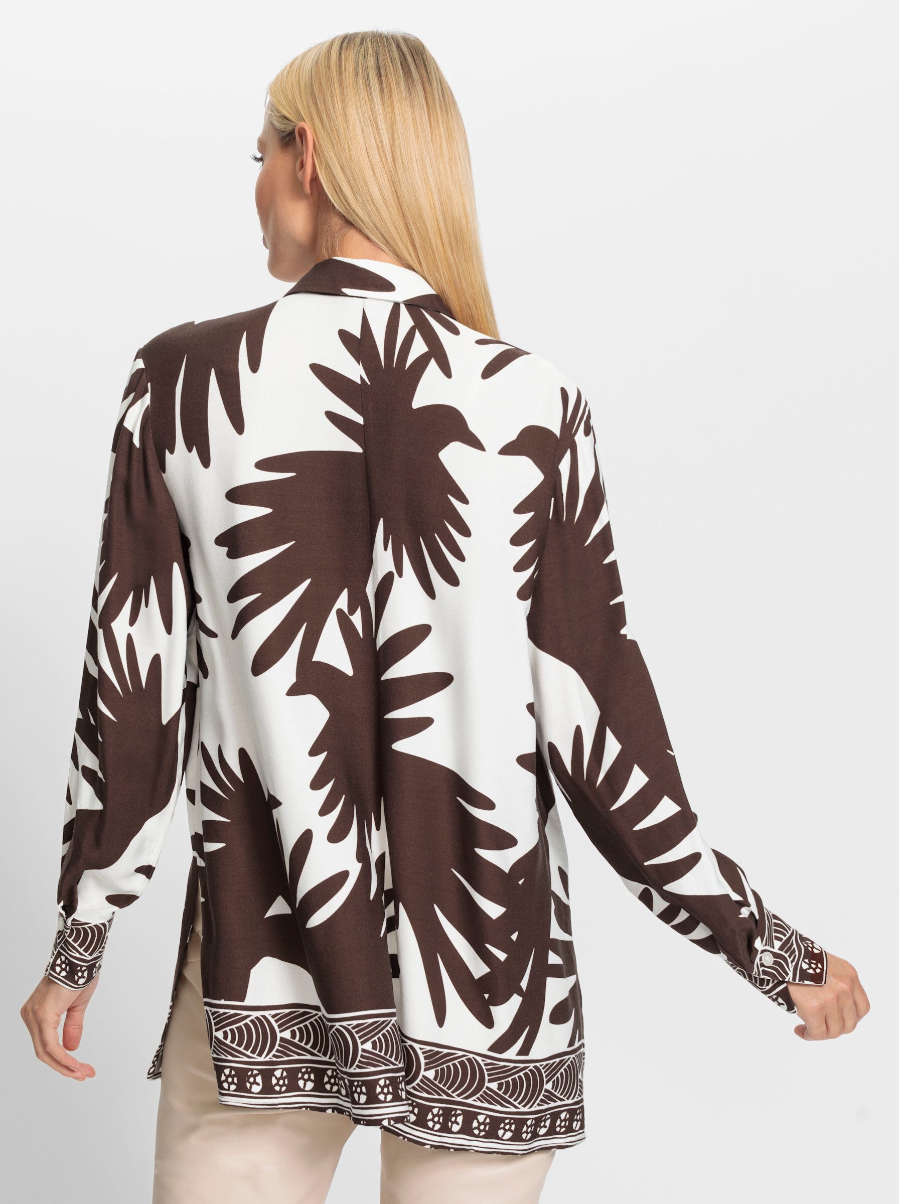 heine Klassische Bluse Druckbluse günstig online kaufen
