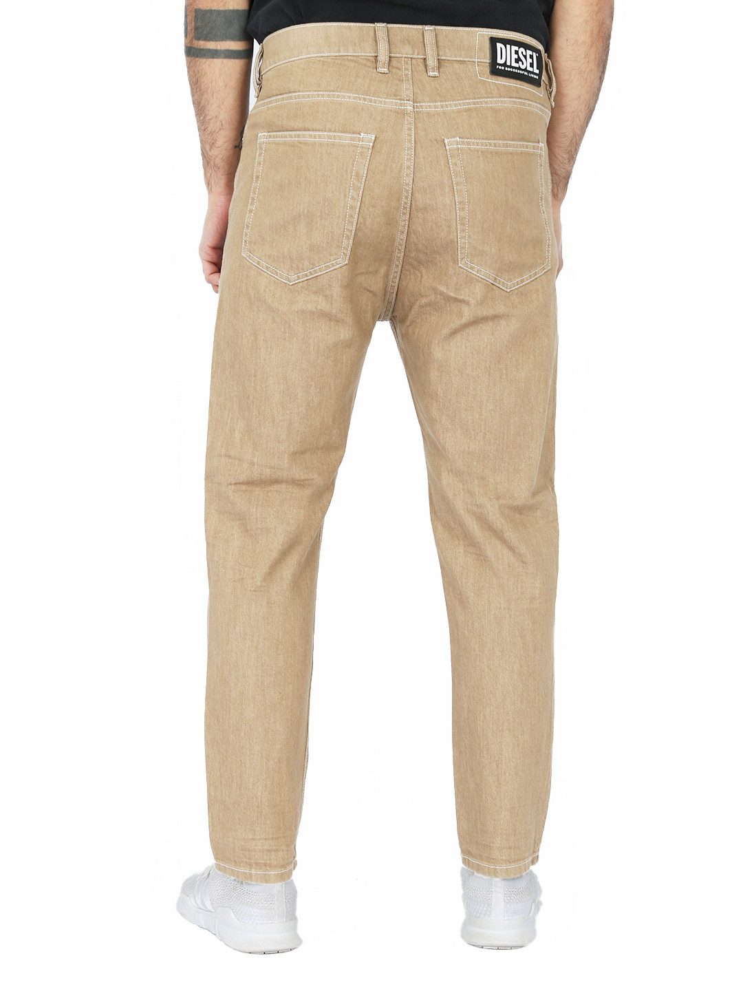 Diesel Tapered-fit-Jeans Regular Fit mit tiefem günstig online kaufen