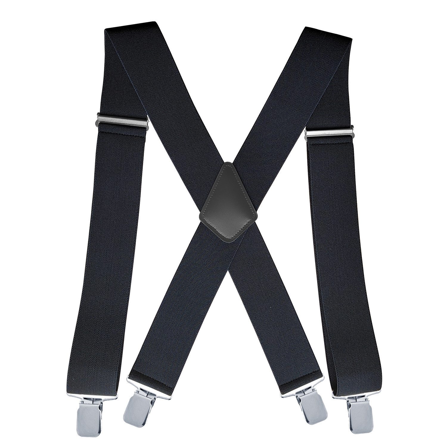 Mrichbez Hosenträger Hosenträger für Herren X förmige 5cm breit verstellbar und elastisch (mit einem sehr starken Clips) Hosenträger X-Form lange für Männer und Damen Hose