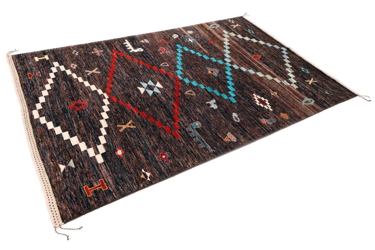 Orientteppich, Moderner Nain Höhe: Handgeknüpfter Ghashghai Trading, 10 196x300 Berber Orientteppich rechteckig, mm