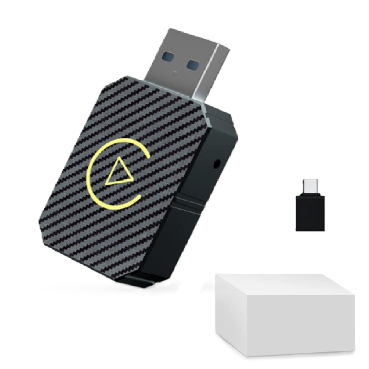Kabelloser Mini-Adapter für Android Auto CarPlay ios 12+ Android 11+ Adapter