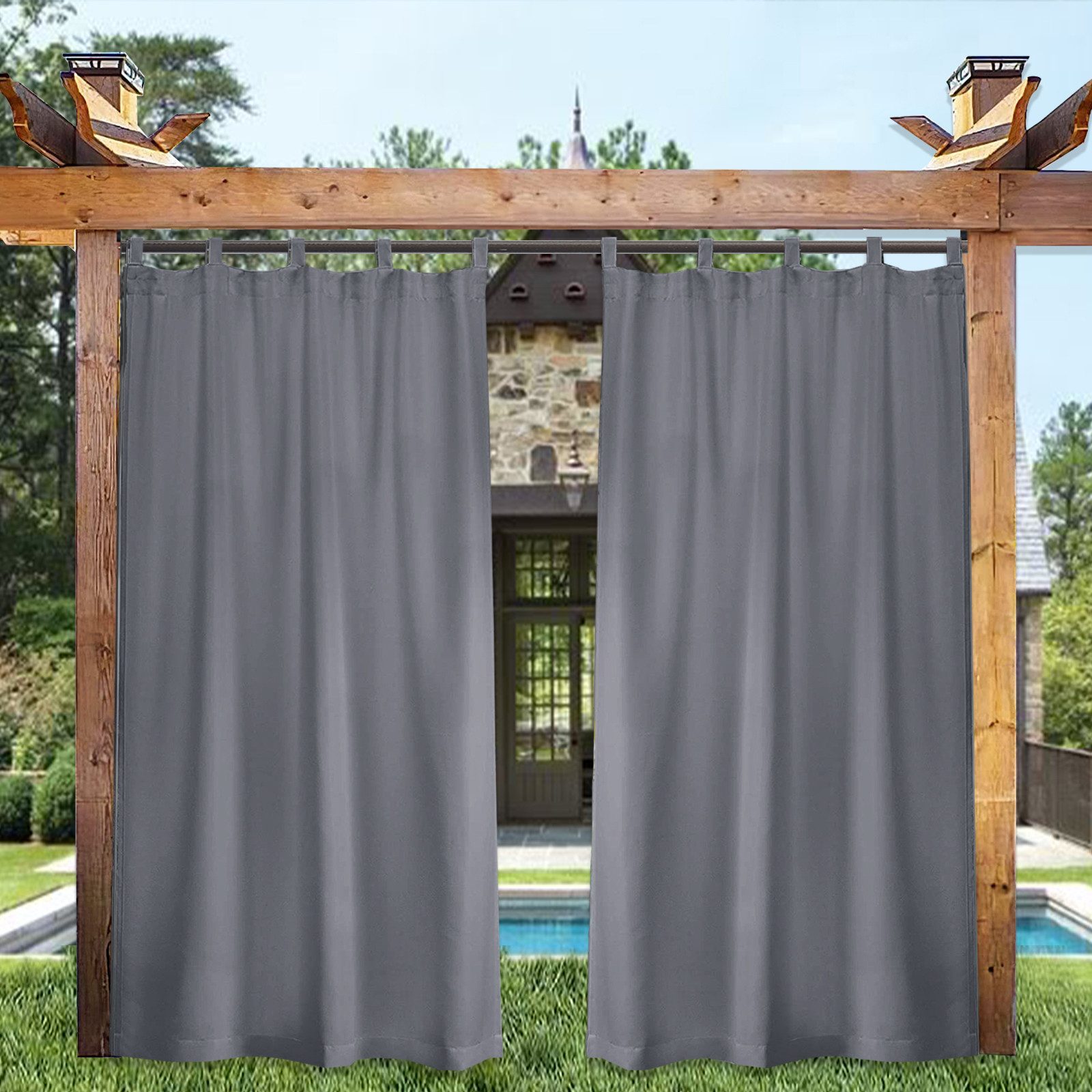 BTTO V&G Gardine Outdoorgardine Blackout Vorhang günstig online kaufen
