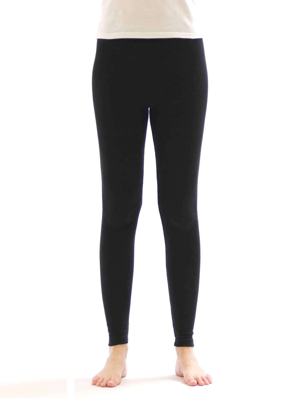 Thermoleggings Kinder Mädchen Leggings Warm Fleece Thermo lang