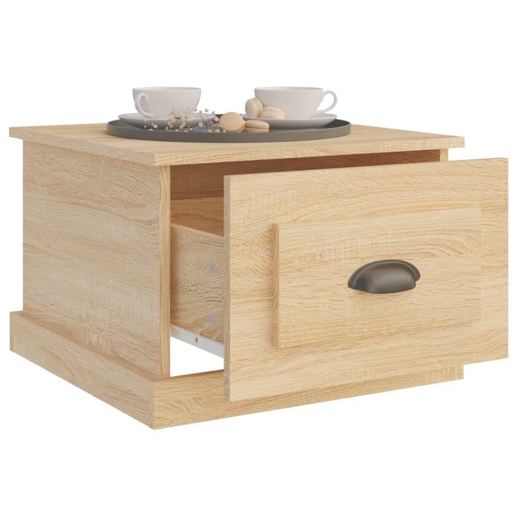 Couchtisch Sonoma-Eiche vidaXL Sonoma (1-St) cm | Sonoma Eiche Eiche 50x50x35 Couchtisch Holzwerkstoff