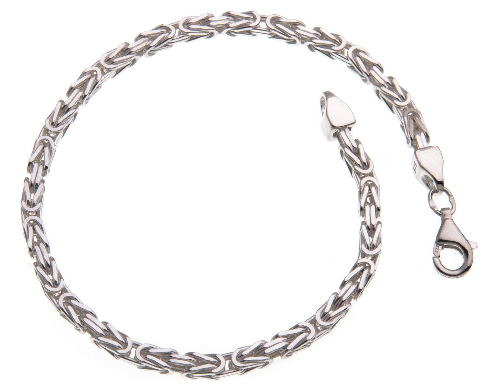 Silberkettenstore Silberarmband »Königskette Armband 3mm, 925 Silber,  16-25cm« online kaufen | OTTO