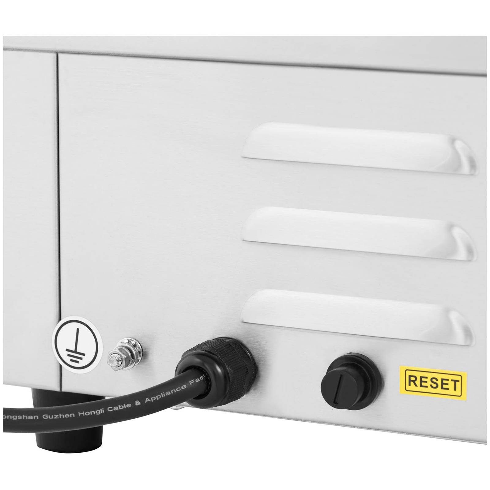 Royal Catering Elektrogrill Elektro Grillplatte 55 x 35 cm Griddleplatte glatt 3000 W 50 - 300 °C, 3000 W – Bild 3 von 5