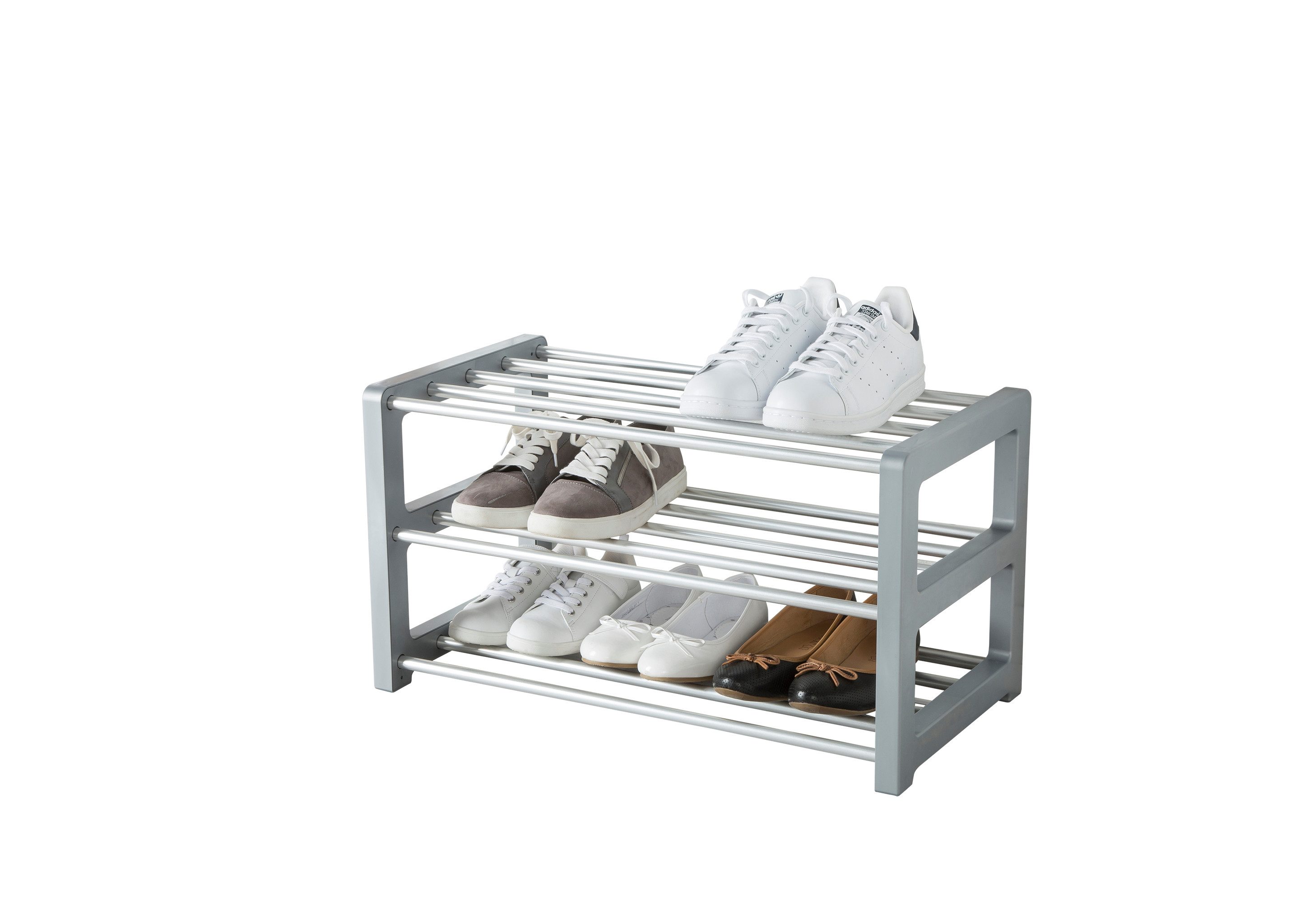 Ruco Schuhregal Trend, 1-tlg., Regal mit 3 Etagen, stapelbar
