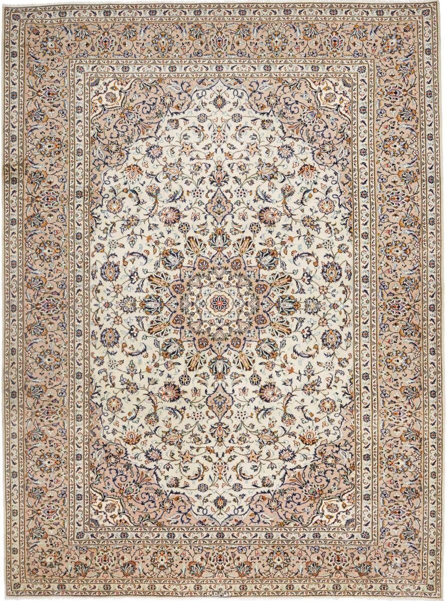 Orientteppich Keshan 253x341 Handgeknüpfter Orientteppich / Perserteppich, Nain Trading, rechteckig, Höhe: 12 mm