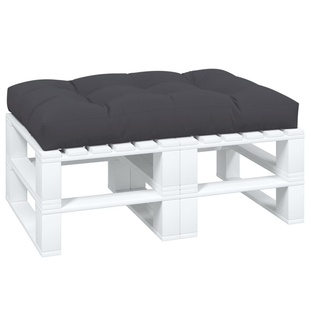 vidaXL Sitzauflage Palettenkissen Anthrazit 120x80x12 cm günstig online kaufen