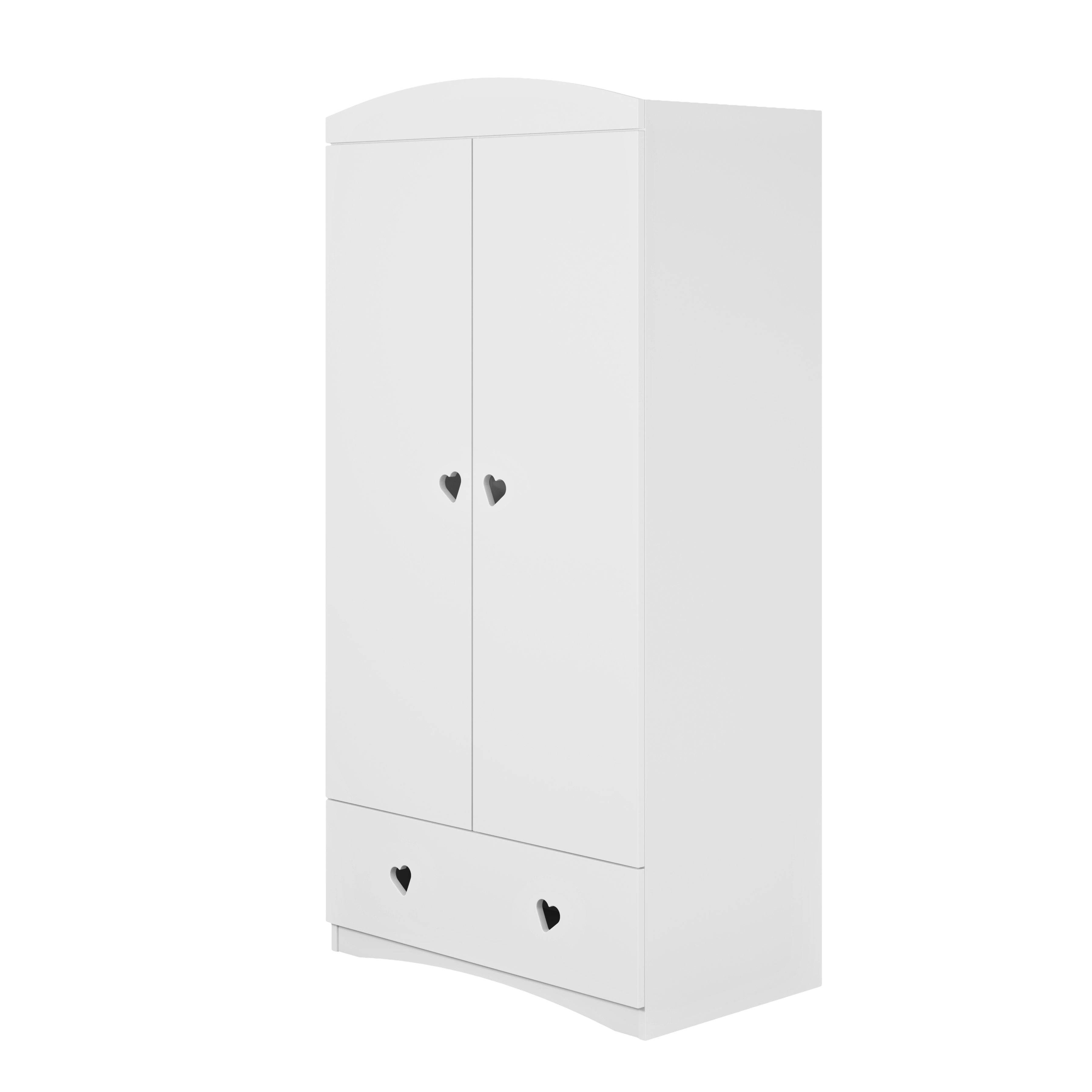 Raumhirsch Furniture Kinderkleiderschrank Julia Drehtürenschrank Kleiderschrank