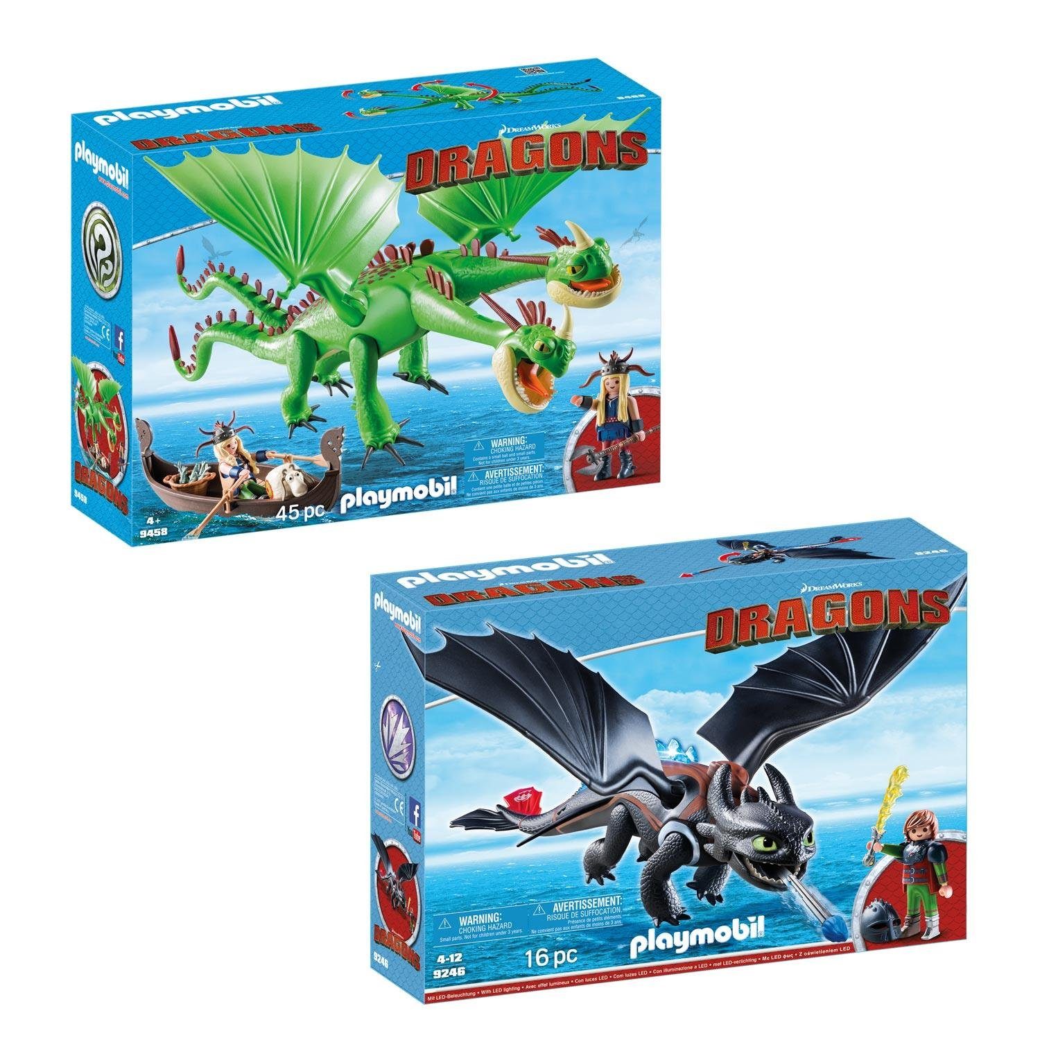 Playmobil® Spielbausteine »9458-9246 Dragons Set 8 - 9458 + 9246«
