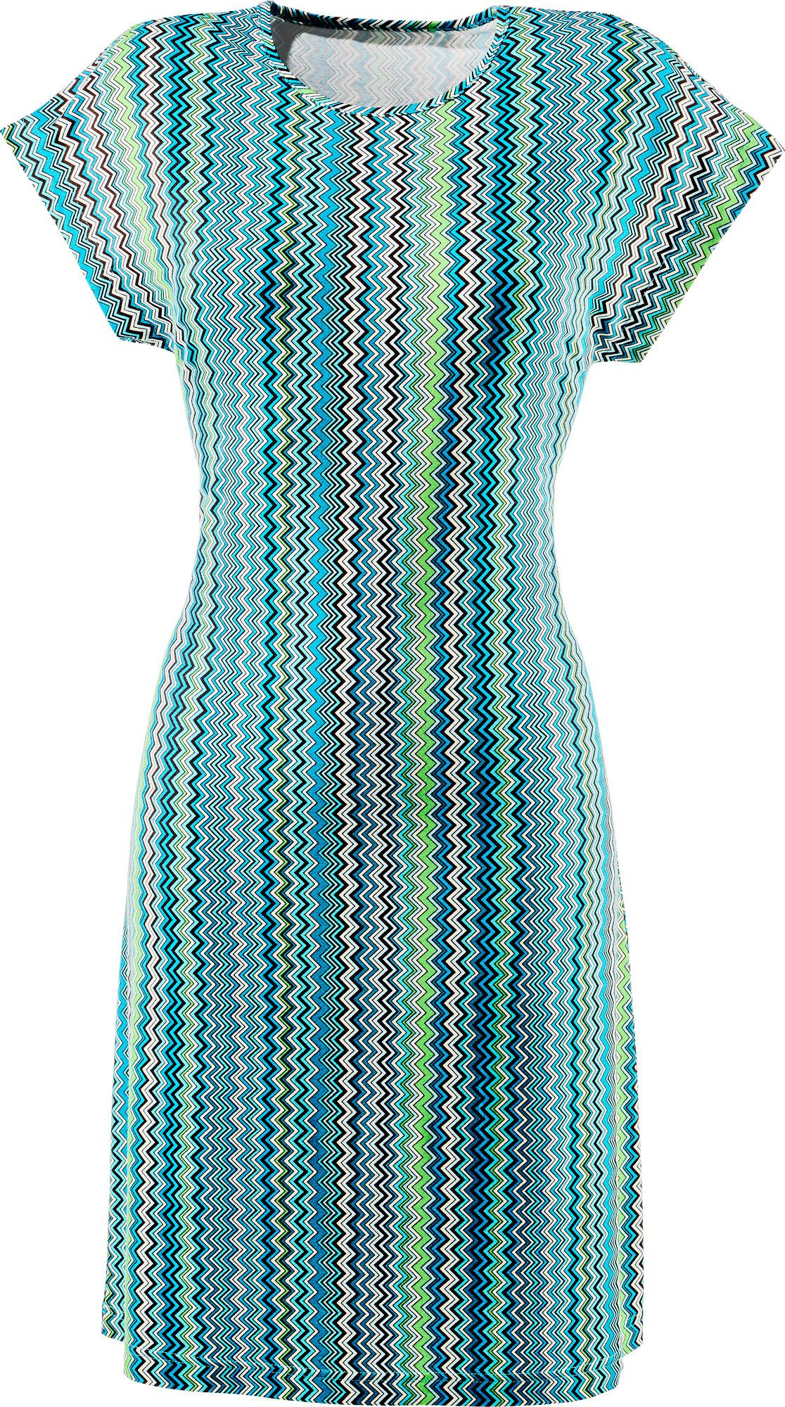 Erwin Müller Midikleid Damen-Freizeitkleid Single-Jersey gemustert günstig online kaufen