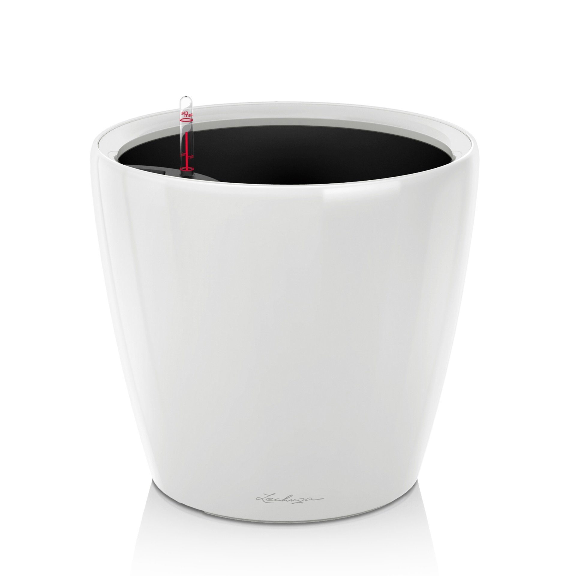 Lechuza® Плантатор Pflanztopf Classico LS 35 weiß hochglanz