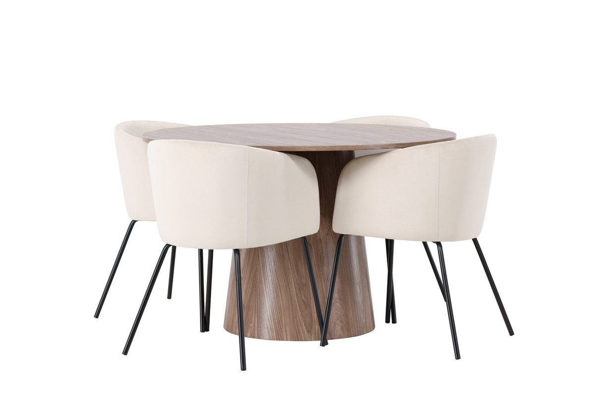 BOURGH Essgruppe LANZA Esstischgruppe Ø120cm - günstig online kaufen
