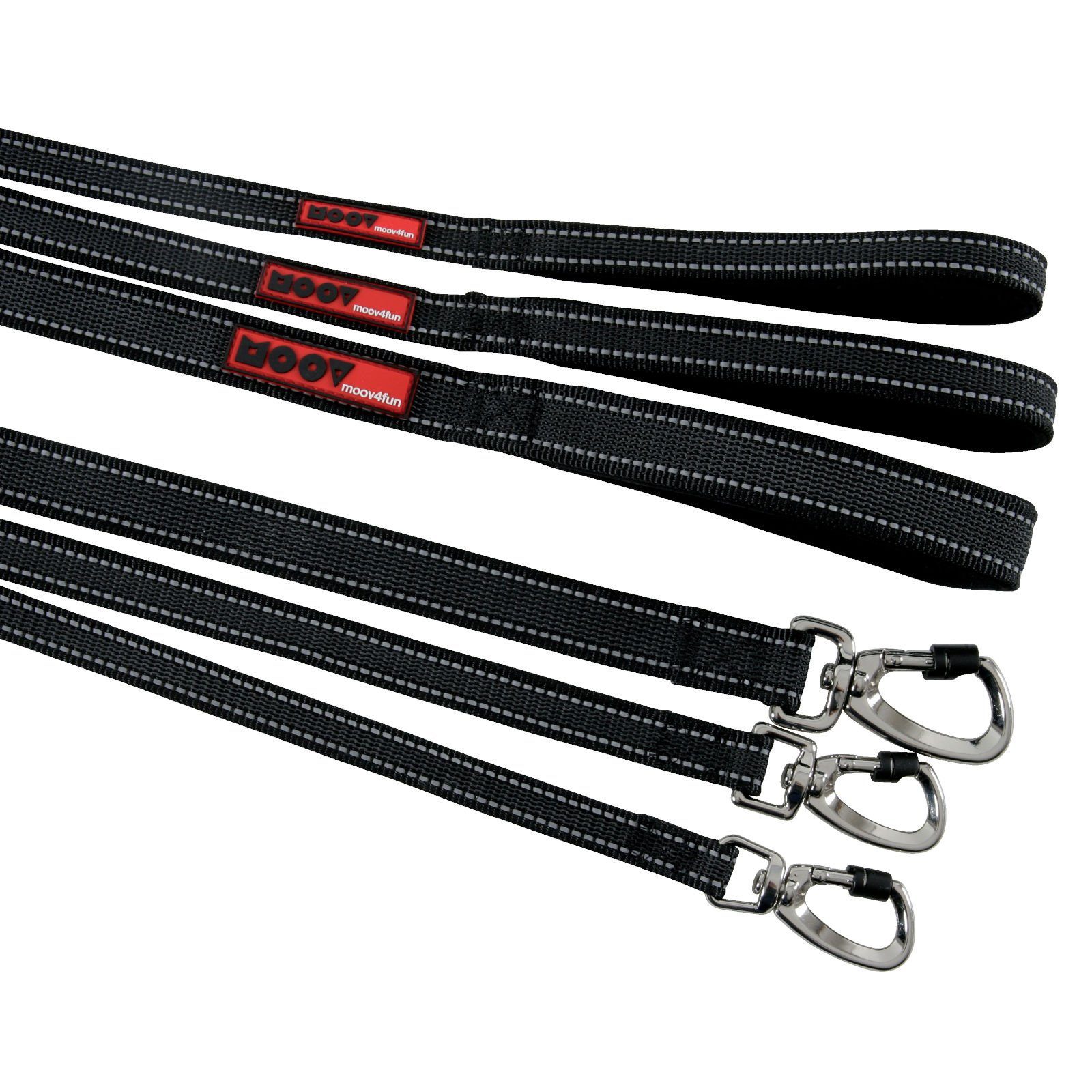 Zolux Hundeleine Hundeleine MOOV - schwarz - 15 mm 120 cm