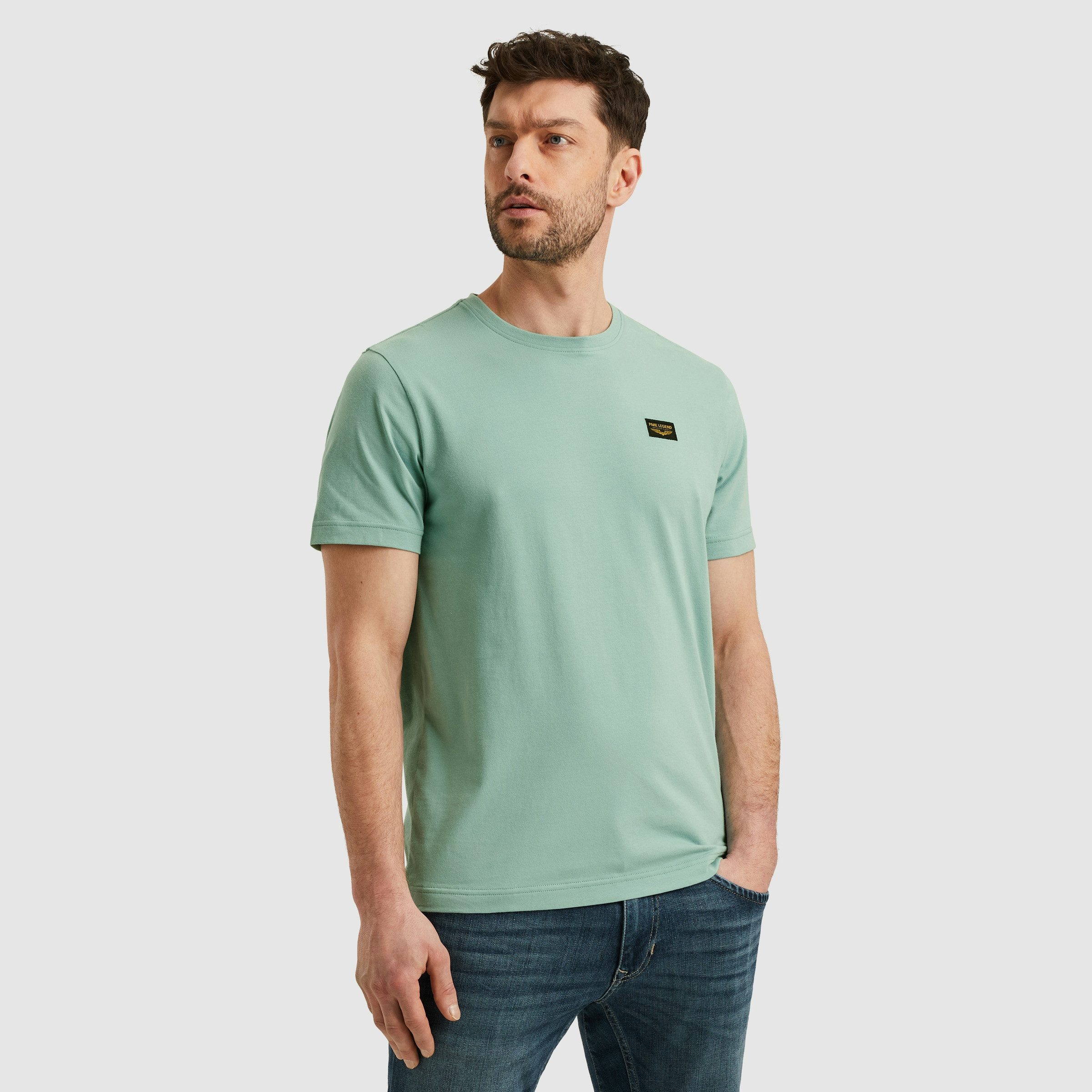 PME LEGEND T-Shirt mit Logobadge günstig online kaufen