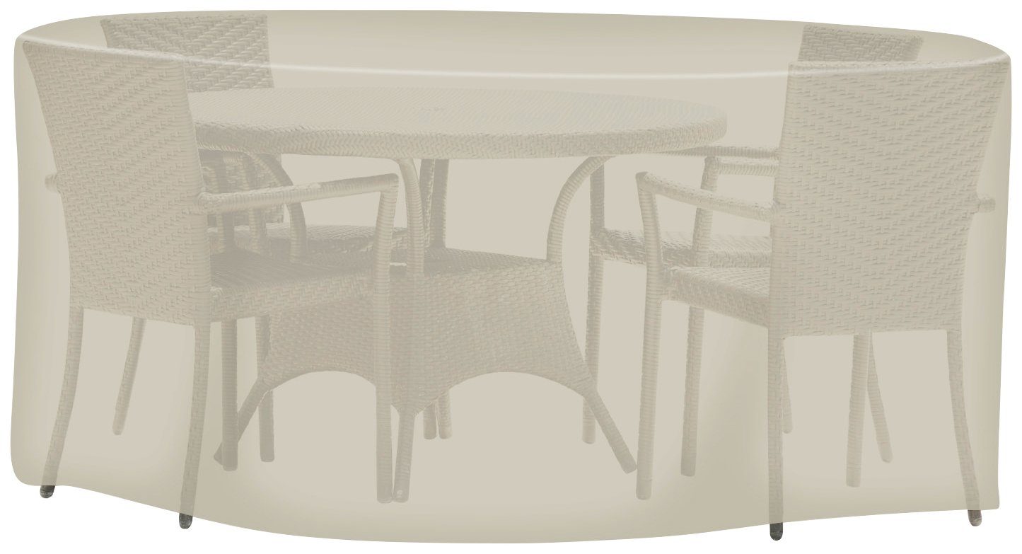 Tepro Abdeckhaube Universal, für runde Sitzgruppe mit 320 cm Durchmesser