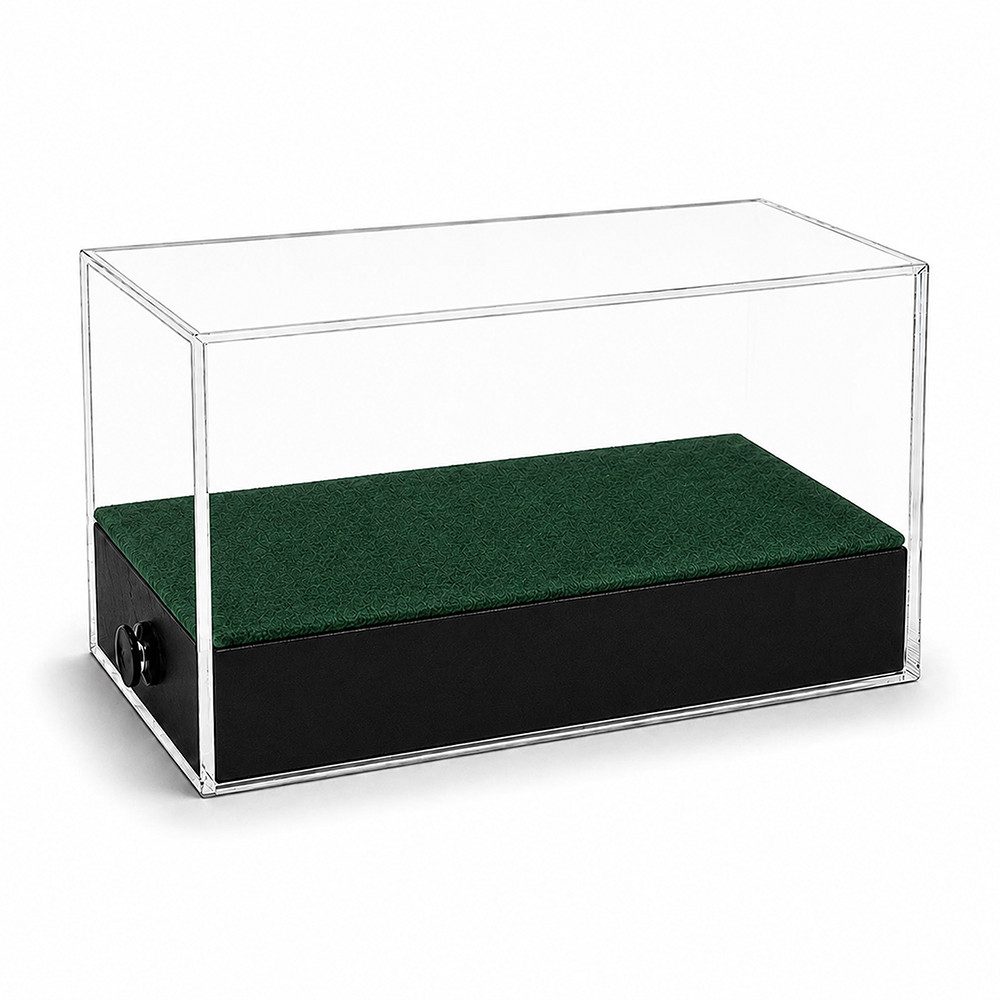 Safe-Album Vitrine SAFE Acryl Vitrine Schaukasten Cube für 2 Mini Football-Helme