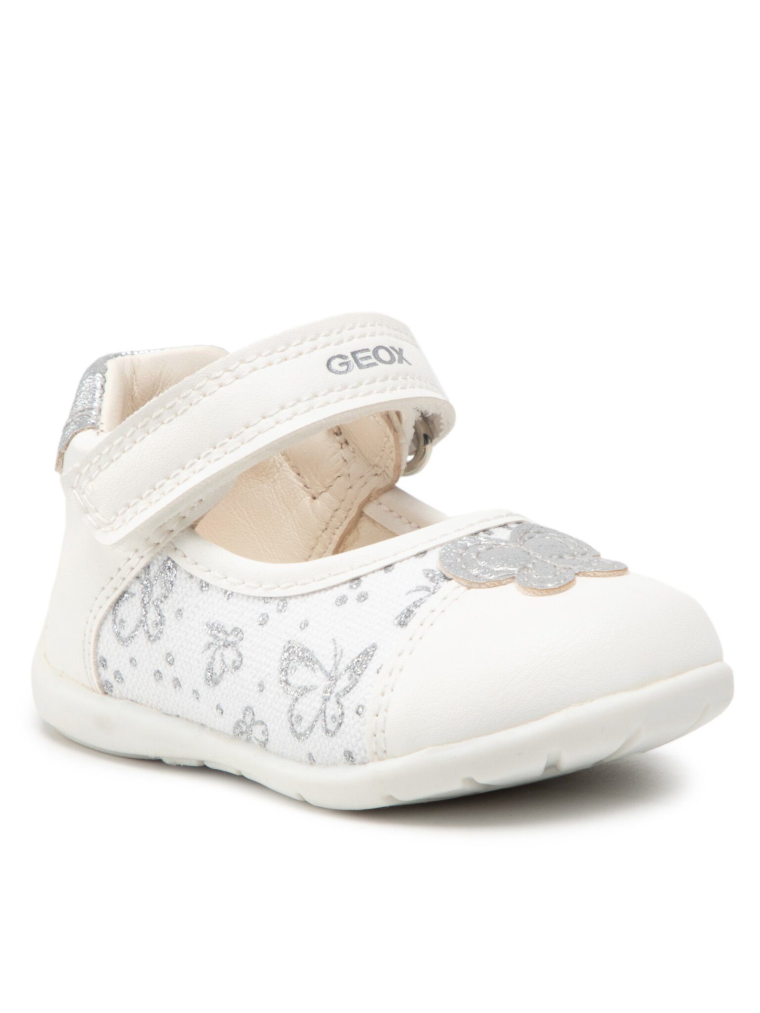 Halbschuhe B Elthan G. B B251QB 0AW54 C0007 White/Silver Sneaker