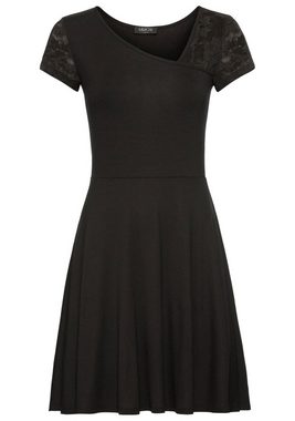 Melrose Jerseykleid mit Spitzeneinsatz - NEUE KOLLEKTION