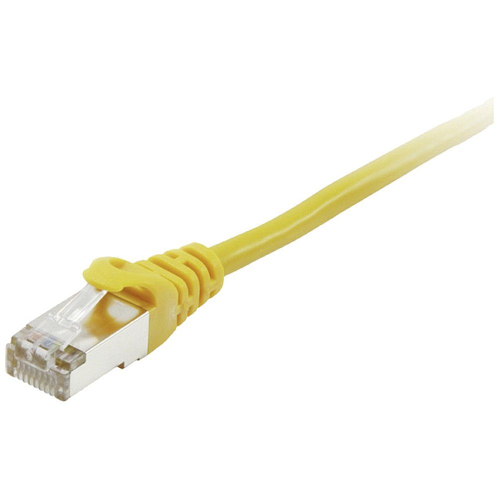 Equip Equip 605564 RJ45 Netzwerkkabel, Patchkabel CAT 6 S/FTP 5.00 m Gelb ve Netzkabel, (5.00 cm)
