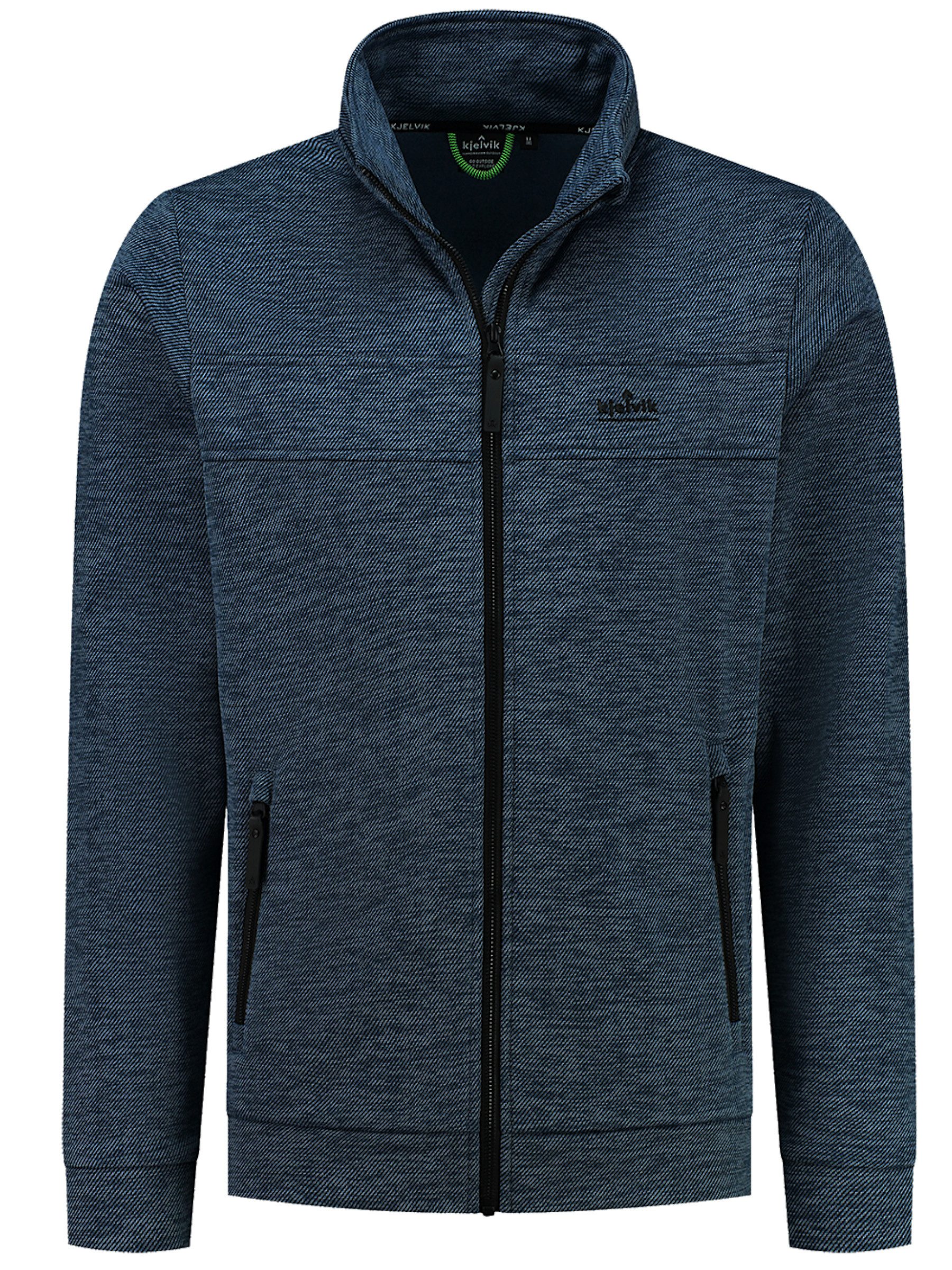 Kjelvik Strickfleecejacke Wilco Fleecejacke mit leichtem günstig online kaufen