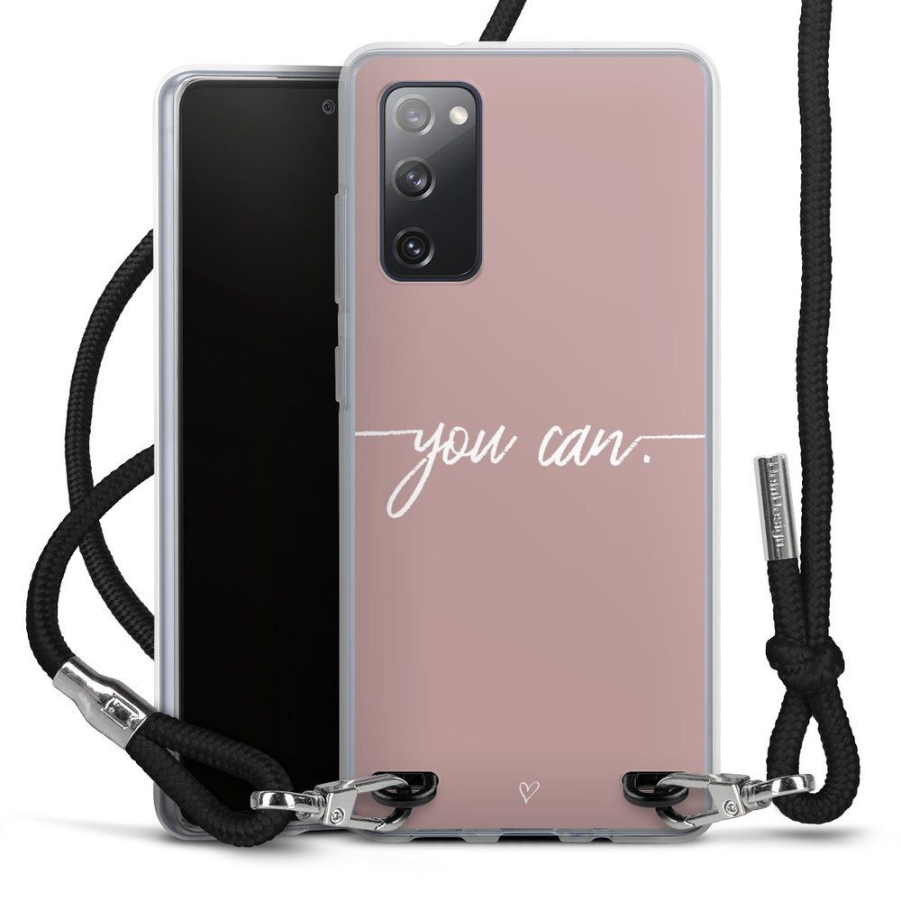 DeinDesign Handyhülle Spruch Sprüche Motivation You Can, Samsung Galaxy