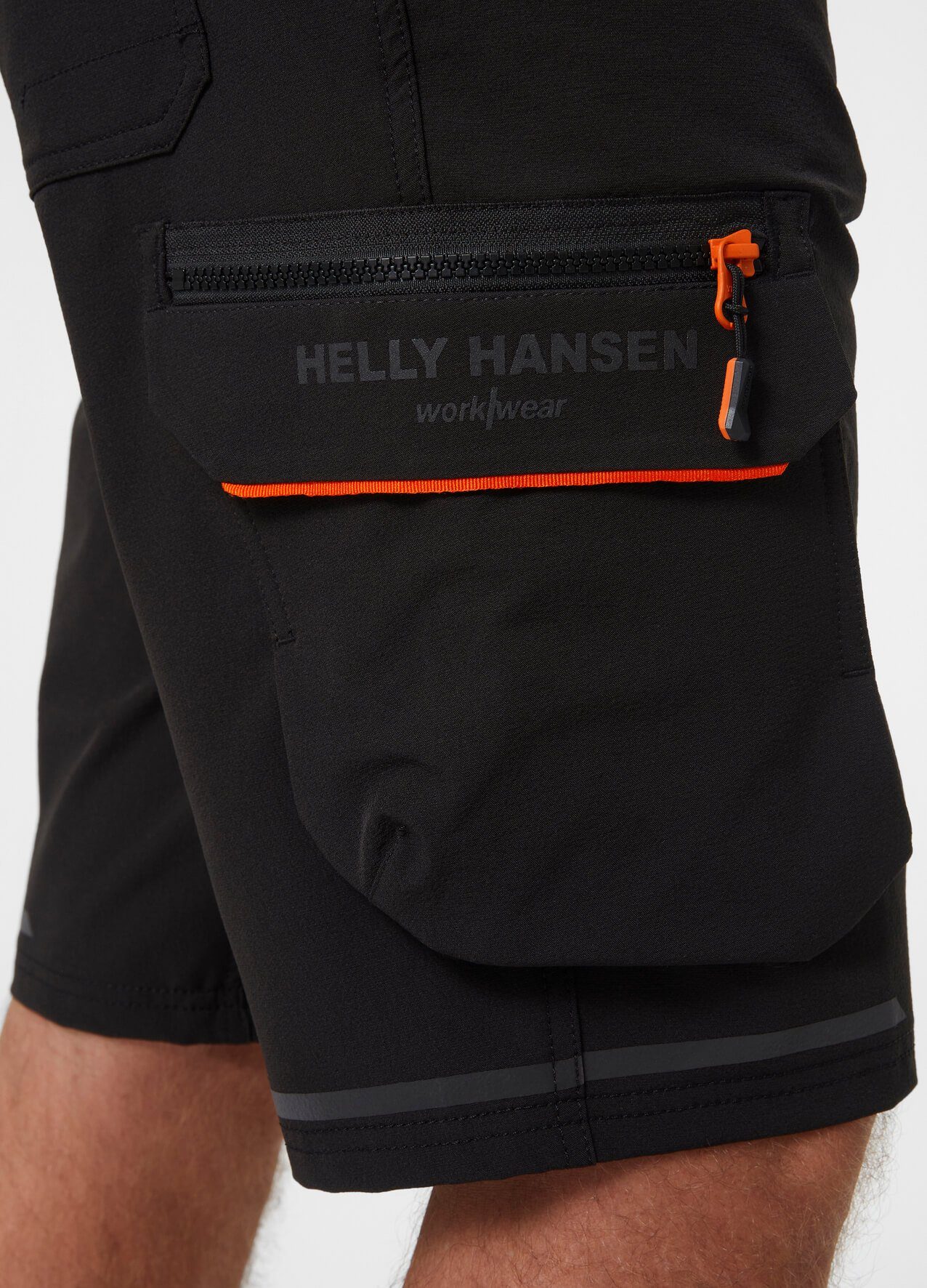 Helly Hansen Arbeitsshorts ID-Karten (1-tlg) oder mit Schlaufe black Kensington Ausweis Shorts für