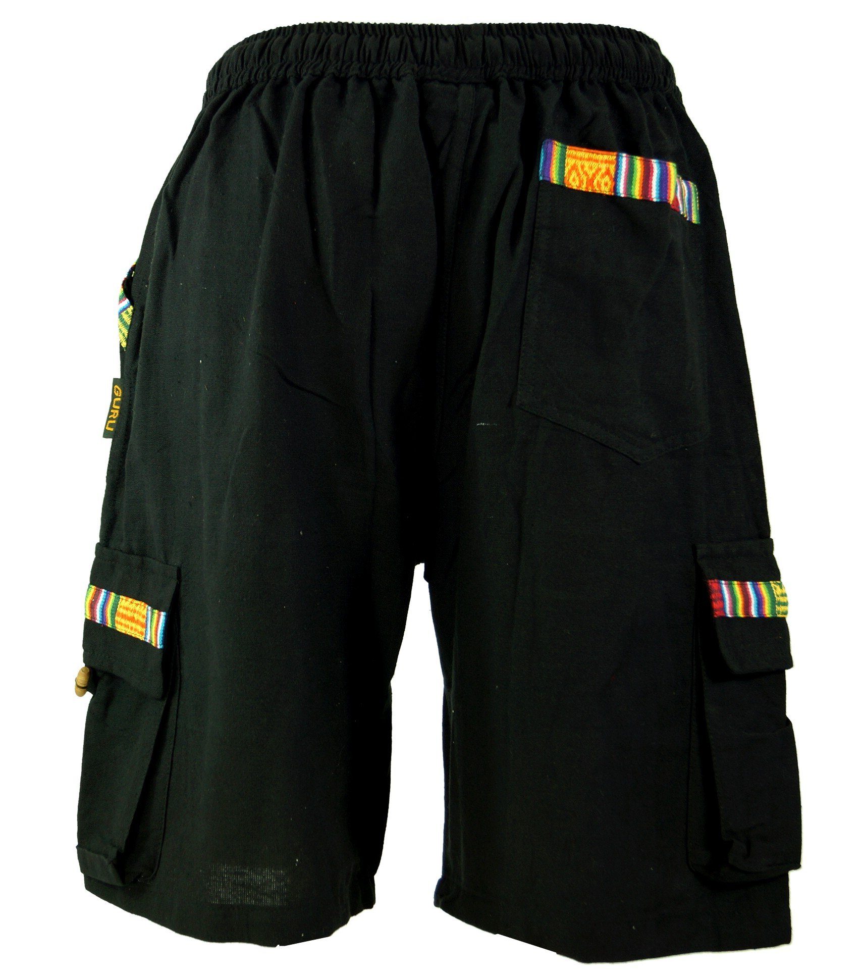 Guru-Shop Relaxhose Ethno Yogashorts im Goastyle günstig online kaufen