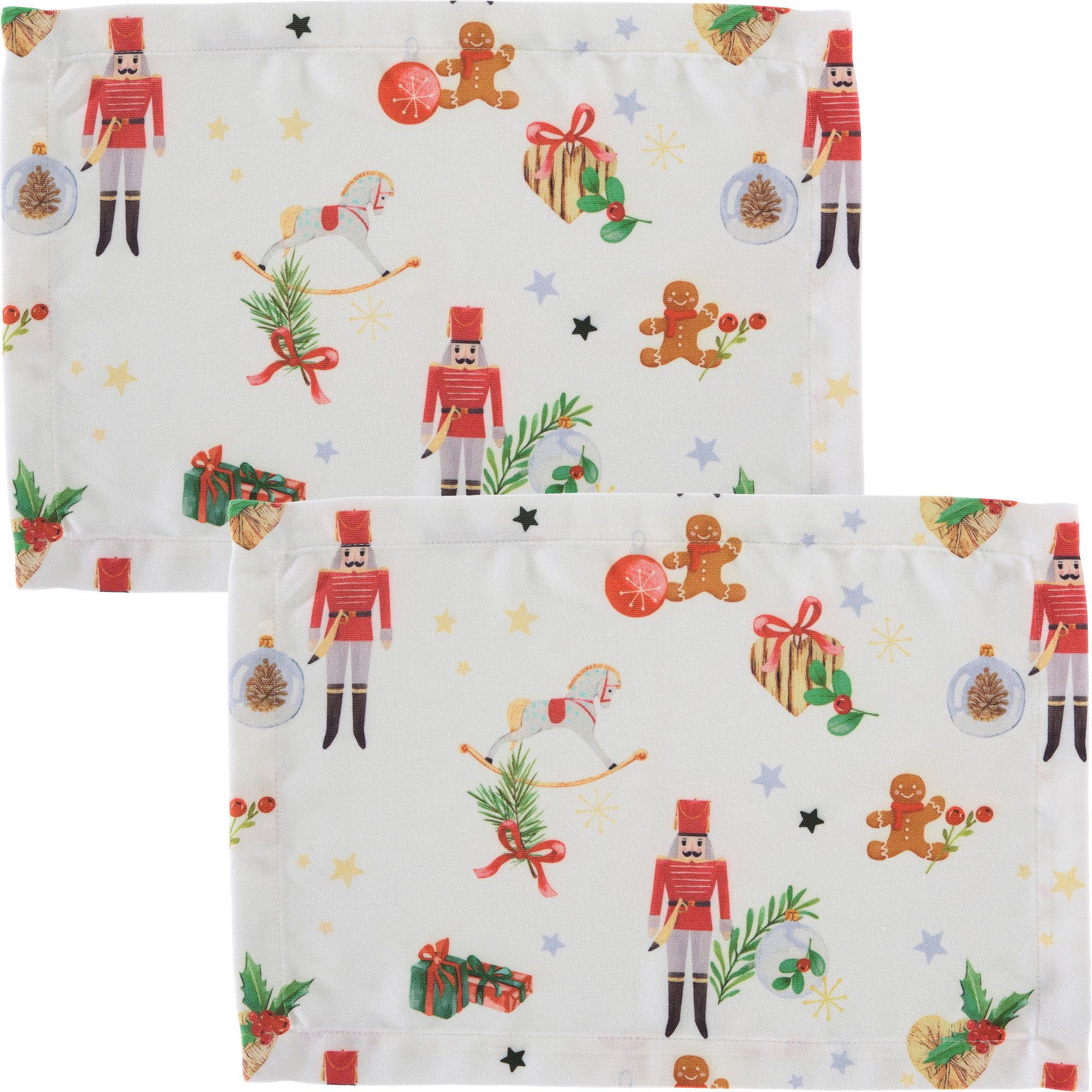 Platzset Tischset "Nussknacker" 2er-Pack