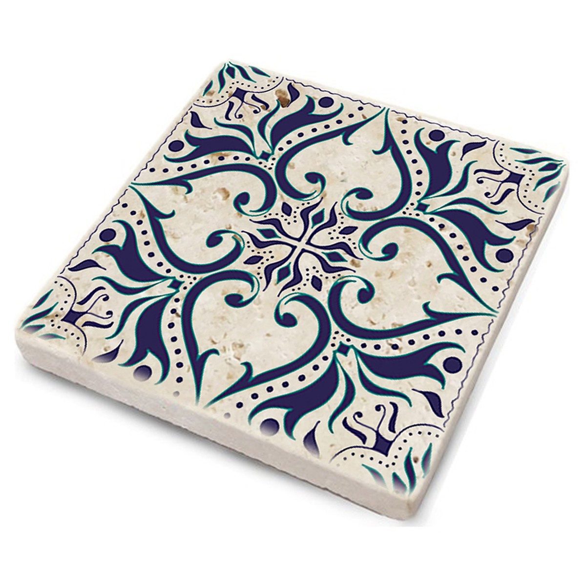 Hermia Concept Gläser-Set 100% NATURAL STONE, 10 x 10 x 1 cm (4 Pieces) R1162, 4-tlg.