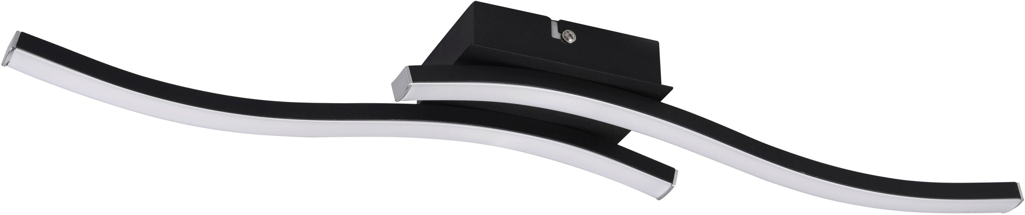 Reality Leuchten LED Deckenleuchte Route, LED fest integriert, Warmweiß, mo günstig online kaufen