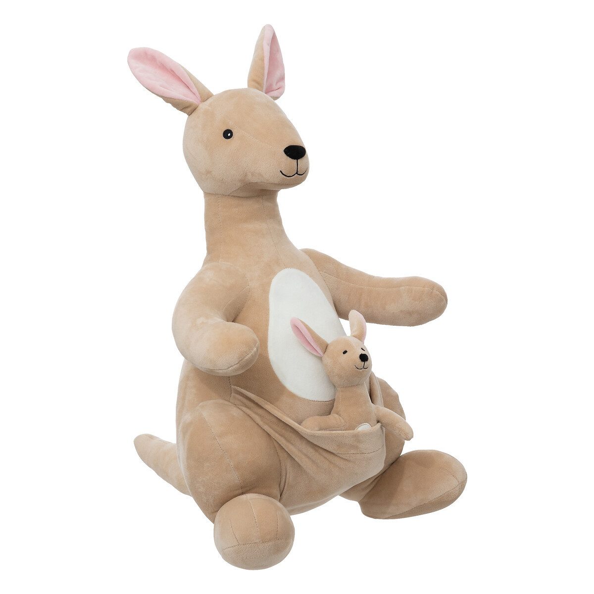 Atmosphera Créateur d'intérieur Kuscheltier Plüsch-Känguru XL, 63 cm