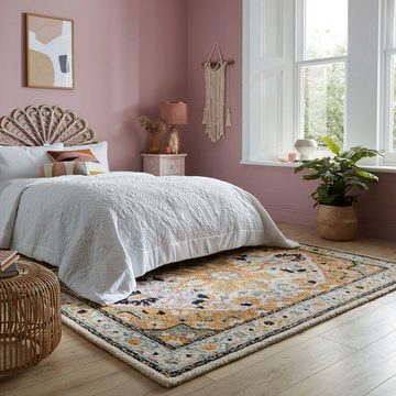 Wollteppich Dhalia, FLAIR RUGS, rechteckig, Höhe: 10 mm