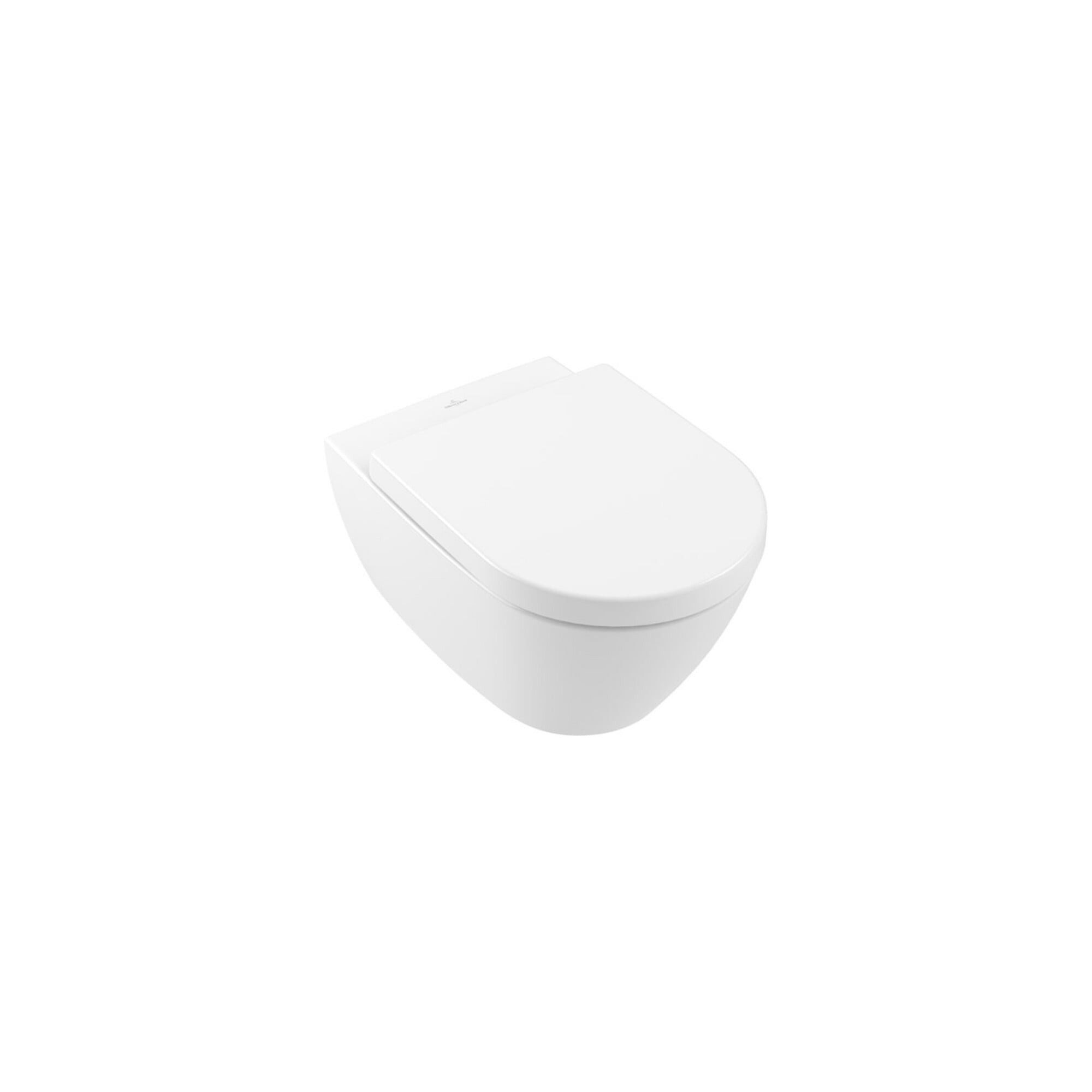 Villeroy & Boch Tiefspül-WC V&B Wand-WC, Tiefspüler Subway 2.0 37x56cm, DirectFlush, spülrandlos