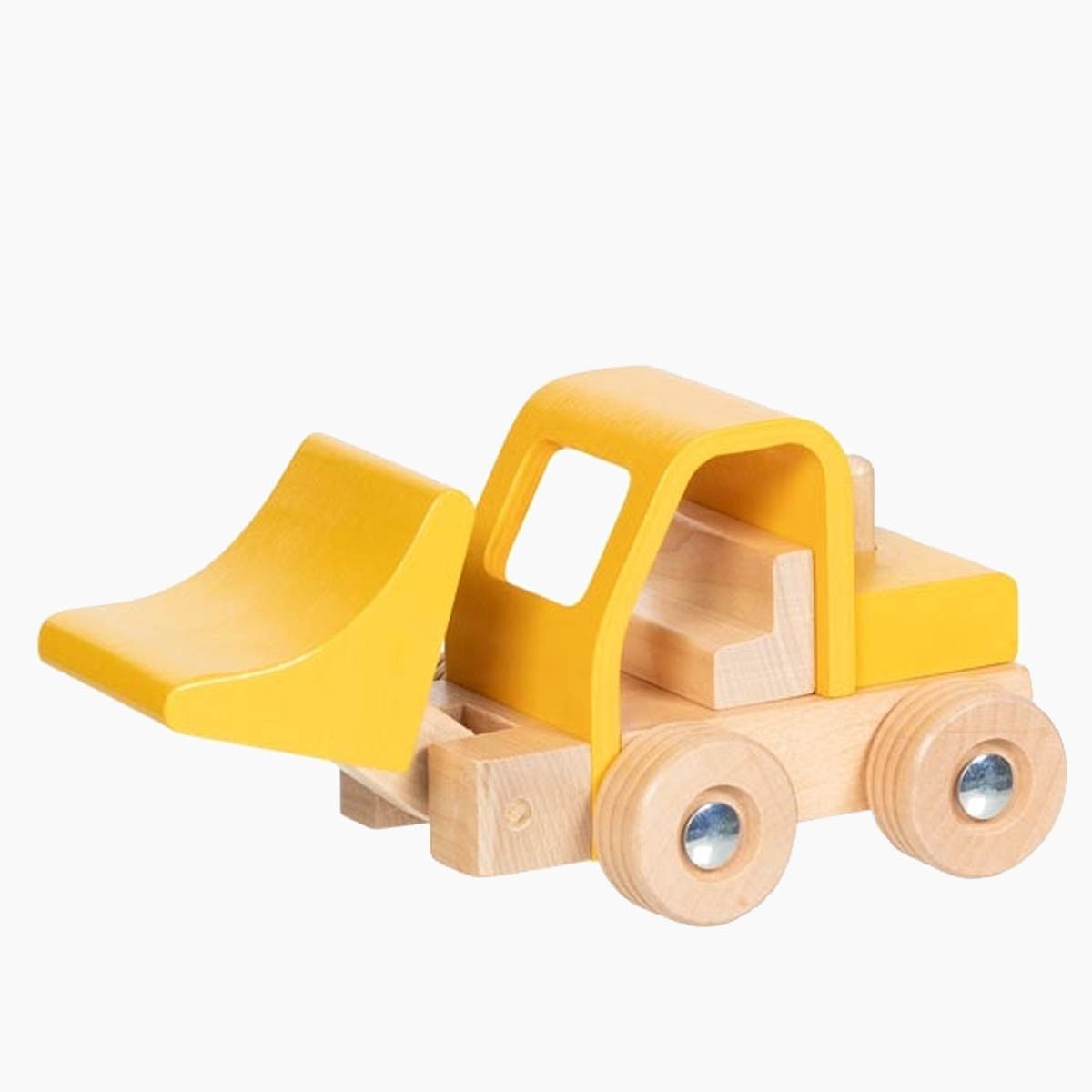 goki Spielzeug-Radlader Radlader Baustelle Goki, (Packung, 1-tlg., set), Ergänzung für die Kinderzimmer-Baustelle