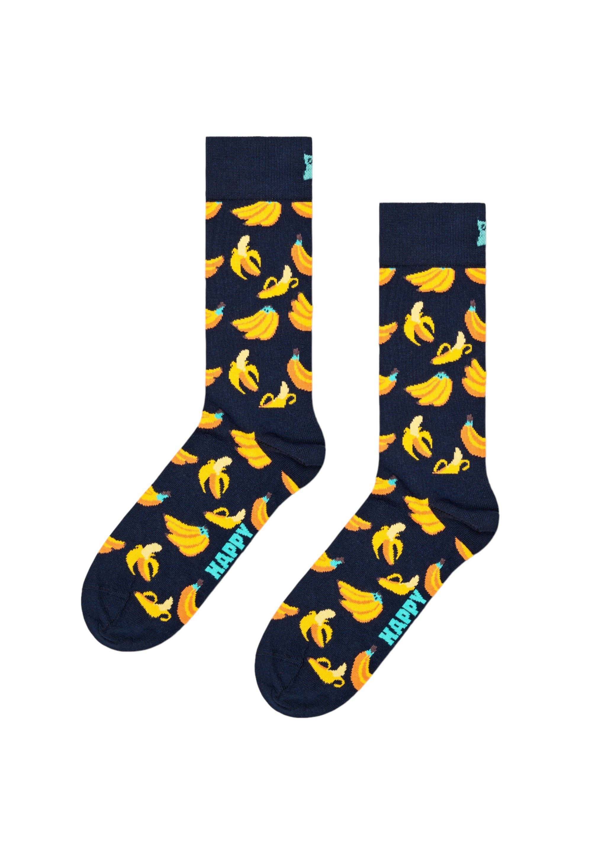Happy Socks Basicsocken 3-Pack Classic Banana Socks Aus nachhaltiger Baumwo günstig online kaufen