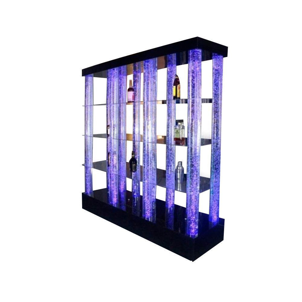 JVmoebel Zimmerbrunnen Verkaufs regal Regale Wasserwände Wand Bar Flaschen Wasserwände Säulen, Made in Europa