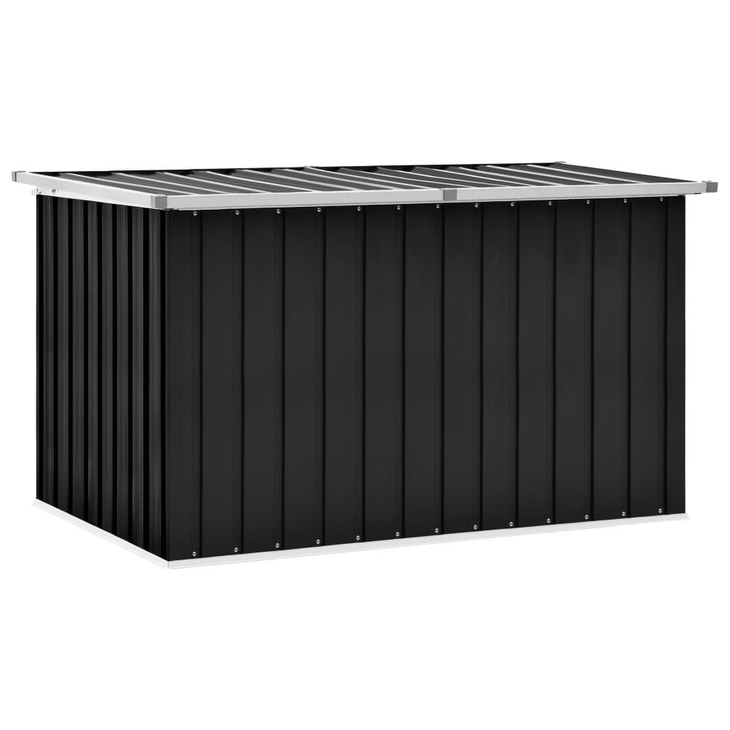 vidaXL Auflagenbox 149 x 99 x 93 cm Gartentruhe Kissenbox Kissentruhe Auflagenbox Anthraz