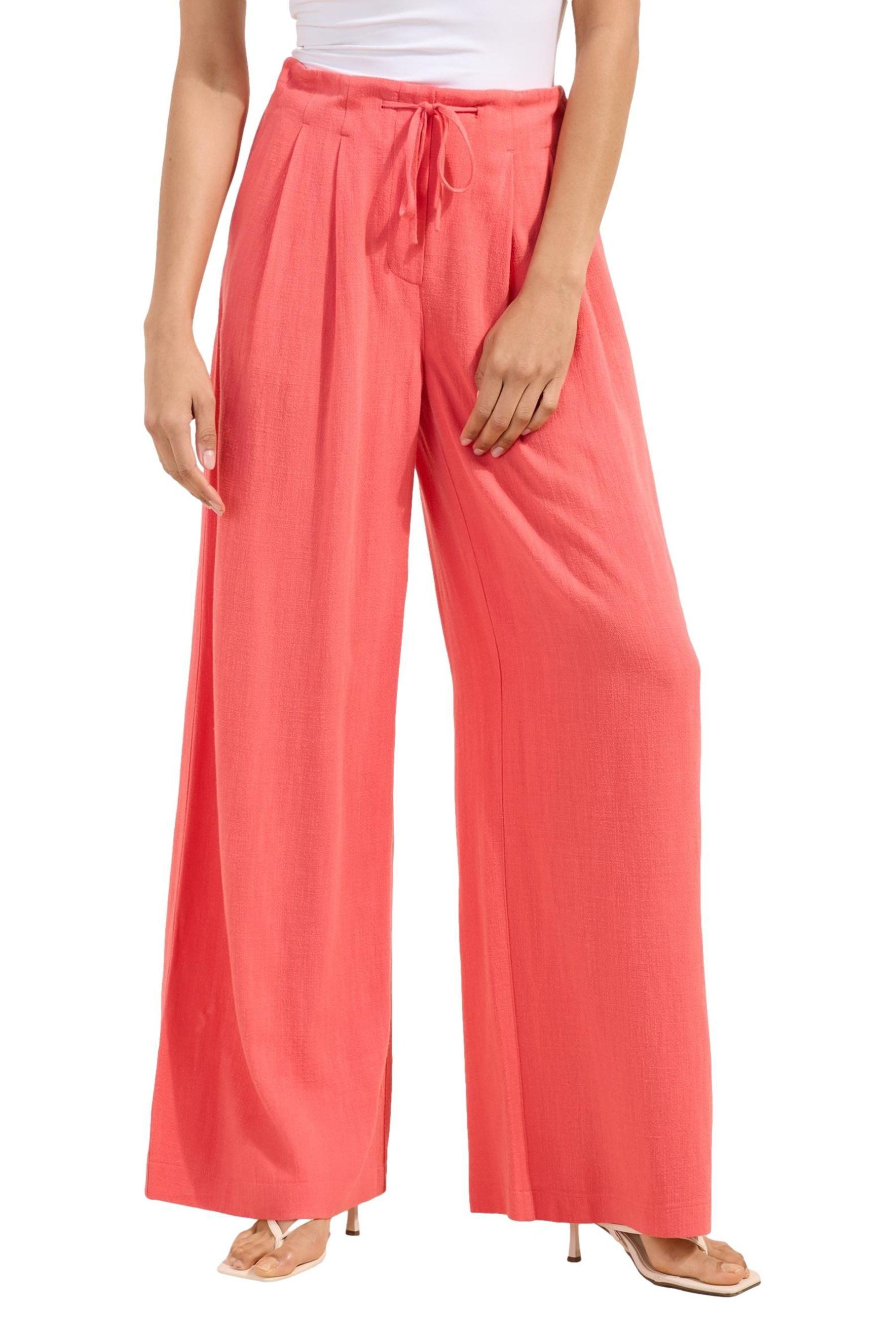 Friends Like These Palazzohose Friends Like These Hose mit superweitem Bein (1-tlg)