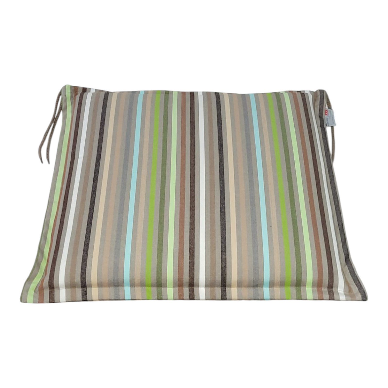 Rübeling Sitzkissen 45cm x 45cm, Sunbrella Confetti Green, hochwertiger Outdoorstoff