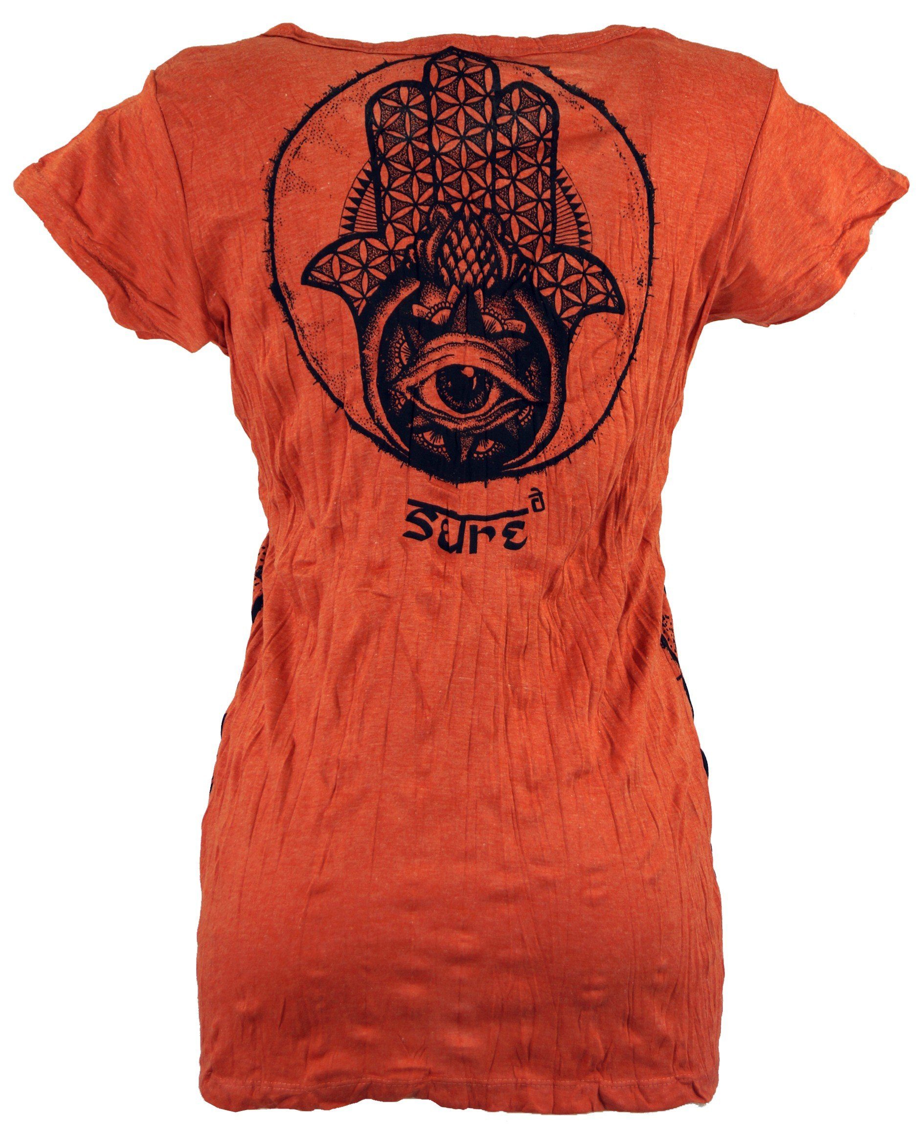 Guru-Shop T-Shirt Sure T-Shirt Fatimas Hand günstig online kaufen