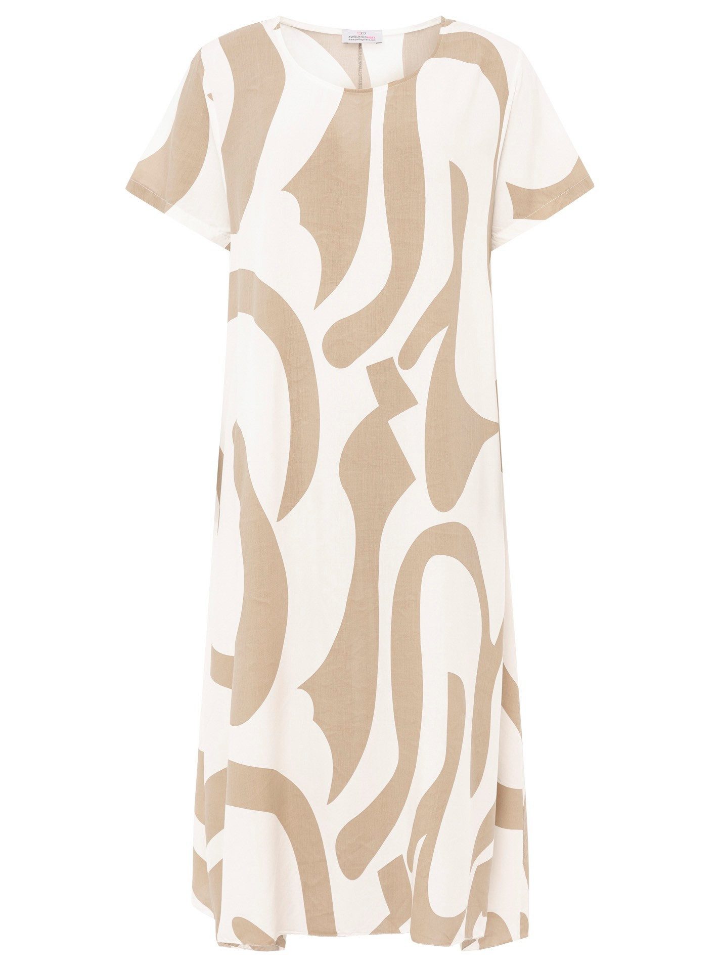 Zwillingsherz Sommerkleid Zwillingsherz Maxikleid "Abstrakt" Geometrisches günstig online kaufen