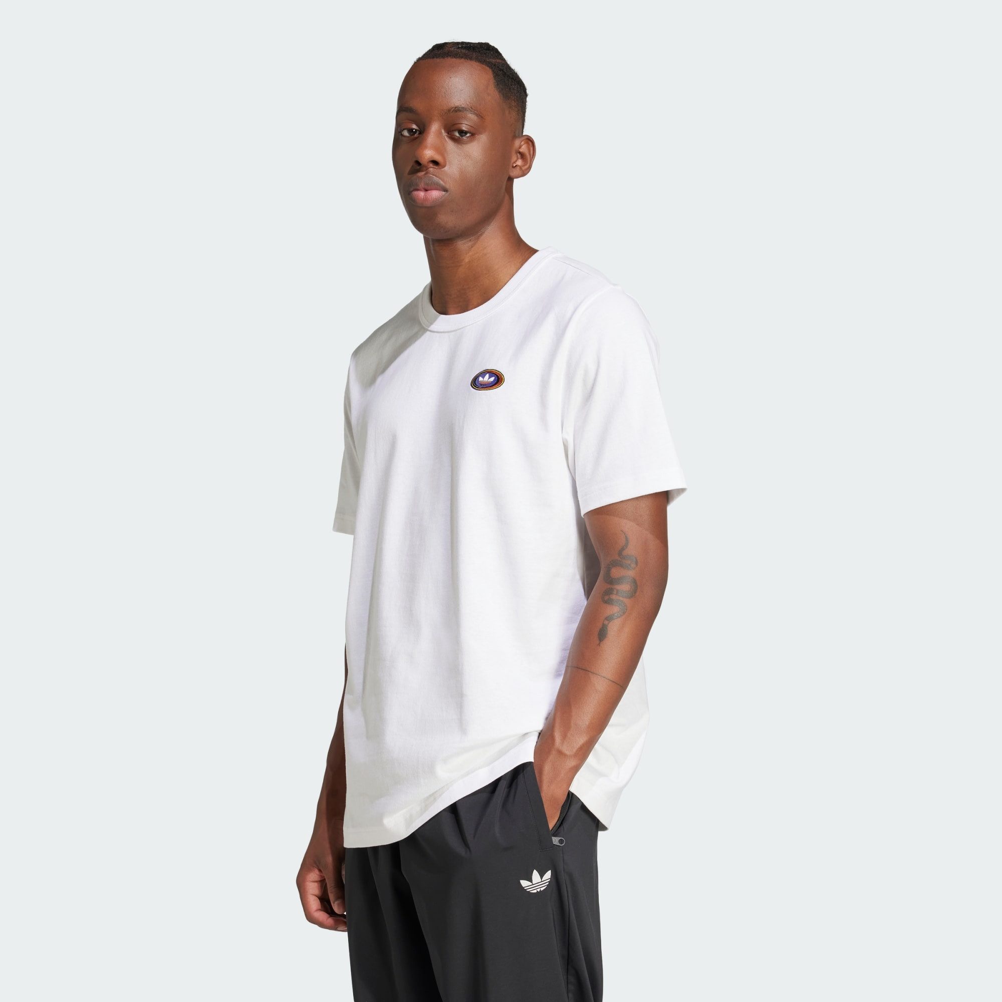 adidas Originals T Shirt ADIDAS ORIGINALS 90S GRAPHIC PRINT T SHIRT