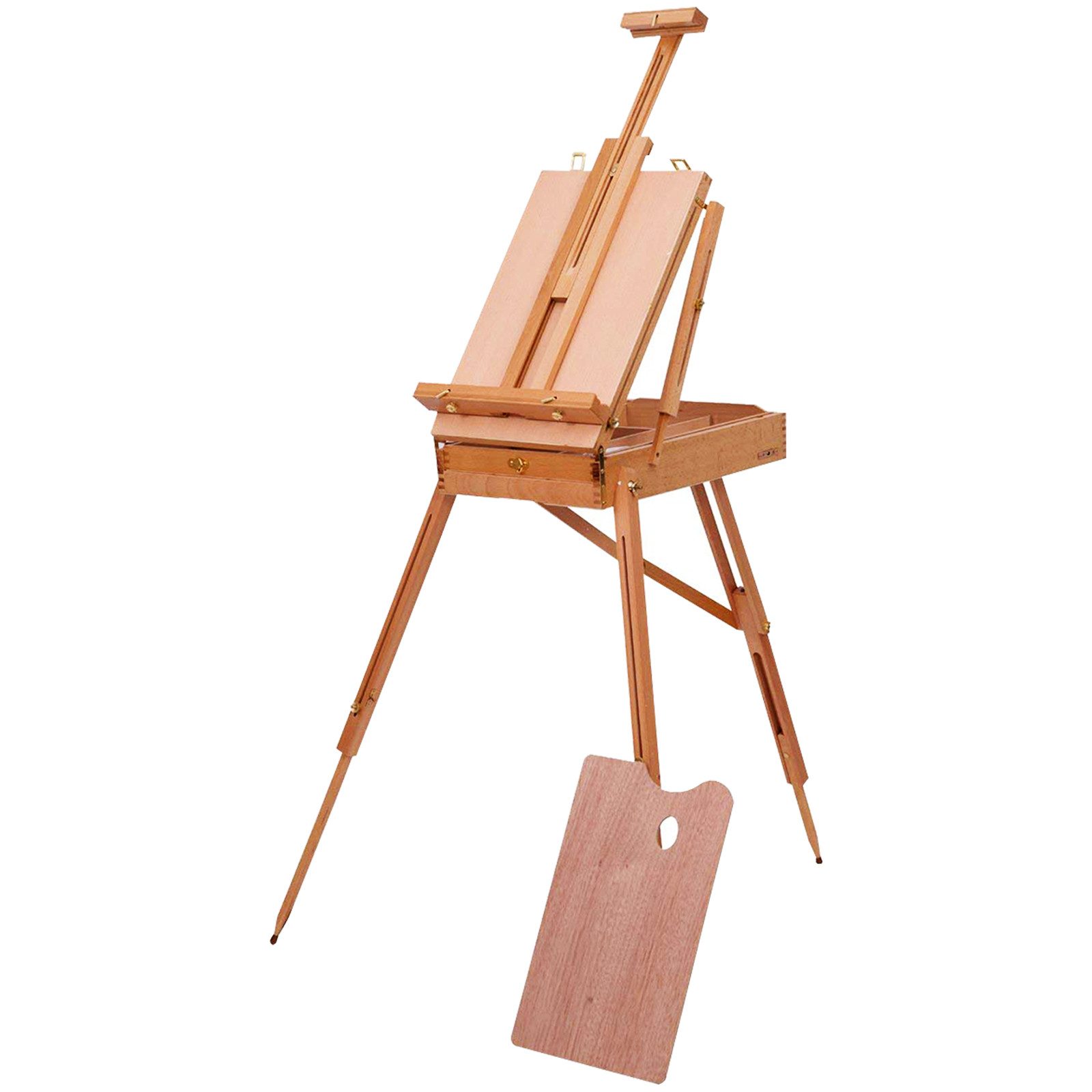 COSTWAY Kofferstaffelei Staffelei, klappbar, aus Buchenholz