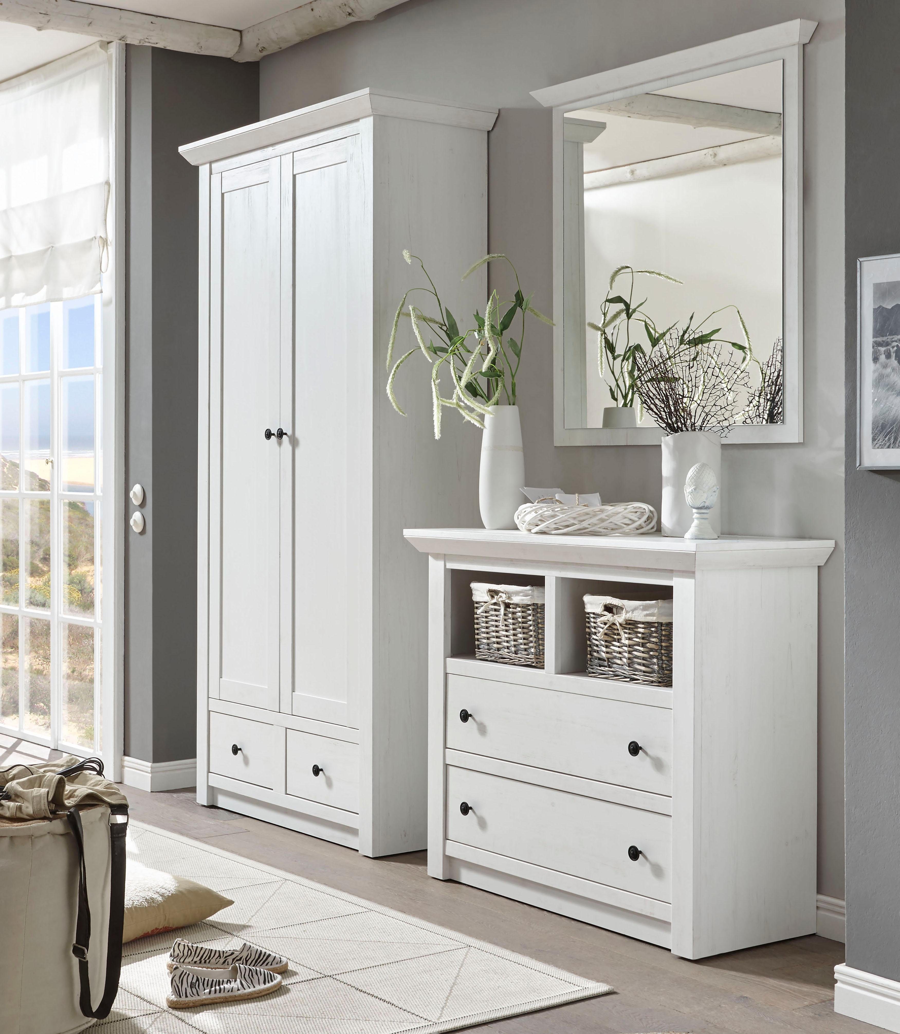 Home affaire Garderoben-Set California, Komplettset im Landhausstil, modern günstig online kaufen